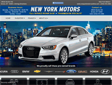 Tablet Screenshot of newyorkmotorsonline.com